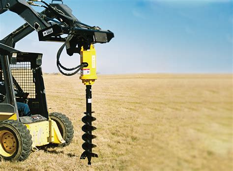 heavy duty belltec skid steer auger|hydraulic augers for excavators.